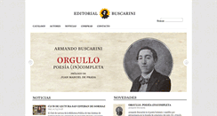 Desktop Screenshot of editorialbuscarini.com